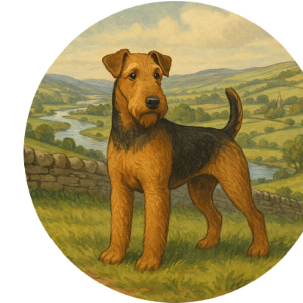 Archie the Airedale Terrier Thumbnail