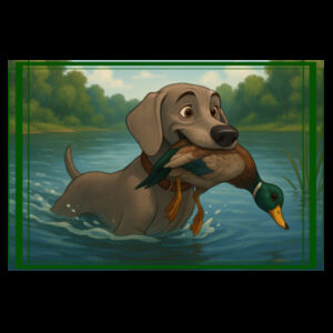 River Retrieve - Thread Project Womens Eden V-Neck Tee Design