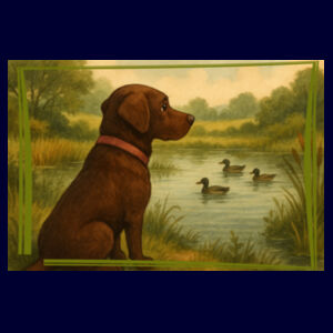 Lyla the Labrador - Lakeside Daydream - Apron Design