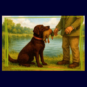 Lyla the Labrador  - The Perfect Retrieve  - Apron Design