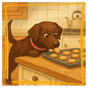 Lyla the Labrador - Cookie Thief Chronicles  - Mug Design