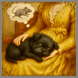 Arlo the Affenpinscher  - Soft Slumber, Busy Mind - Travel Mug Design