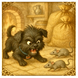 Arlo the Affenpinscher - The Little Ratter - Can Cooler Wrap Design