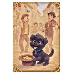 Arlo the Affenpinscher - Street Performer’s Helper  - Mug Design