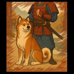 Samurai’s Companion - Black Tea Towel Design