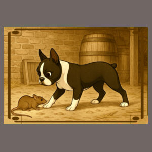 Barnyard Encounter  - Cushion cover Design