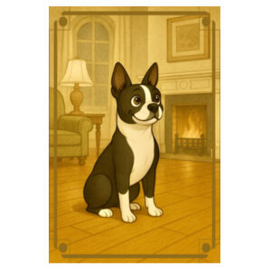 Fireside Poise  - Frosted Glass Beer Mug Design