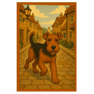 Yorkshire Village Stroll  - Coaster - Square Hardboard Design