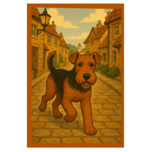 Yorkshire Village Stroll  - Frosted Glass Beer Mug Design