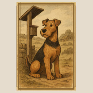 Farmstead Watch - Natural Tea Towel Design