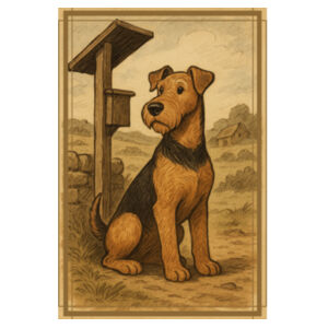 Farmstead Watch - Coaster - Square Hardboard Design