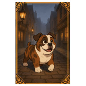 Cobblestone Stroll - Coaster - Square Hardboard Design