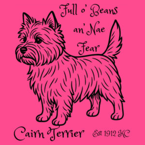 Full o’ Beans an’ Nae Fear – Cairn Terrier - Thread Project Kids Epic Tee Design