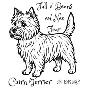 Full o’ Beans an’ Nae Fear – Cairn Terrier - Mouse Pad Design