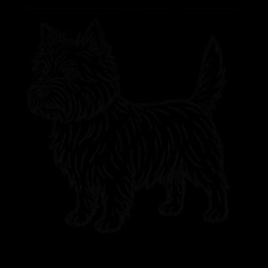 Full o’ Beans an’ Nae Fear – Cairn Terrier - Inner Coloured Mug Design
