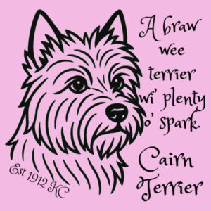 A Braw Wee Terrier – Cairn Terrier - Thread Project Kids Epic Tee Design
