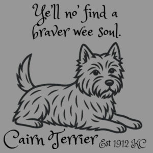 Braver Wee Soul – Cairn Terrier - Thread Project Kids Epic Tee Design