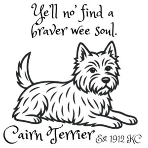 Braver Wee Soul – Cairn Terrier - Mouse Pad Design
