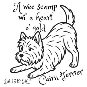 A Heart o’ Gold – Cairn Terrier - Travel Mug Design
