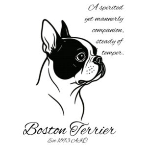 A Spirited Companion – Boston Terrier - Mug Design
