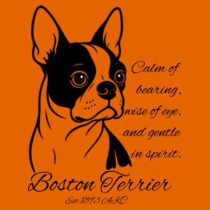 Calm of Bearing – Boston Terrier - Thread Project Kids Epic Tee Design