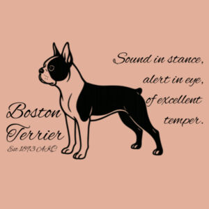 Sound in Stance – Boston Terrier - AS Colour Womens Premium Hood Design