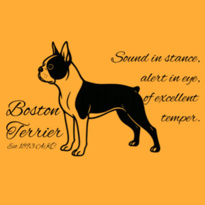 Sound in Stance – Boston Terrier - AS Colour Mens Supply Hood Design