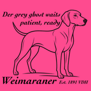 The Grey Ghost Waits – Weimaraner - Thread Project Kids Epic Tee Design