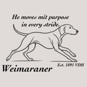 Purpose in Every Stride – Weimaraner - Thread Project Kids Epic Tee Design