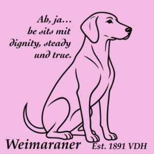 Dignity in Stillness – Weimaraner - Thread Project Kids Epic Tee Design