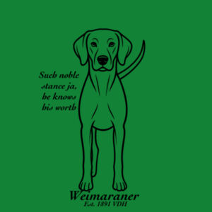 Noble Stance – Weimaraner - Thread Project Youth Epic Tee Design