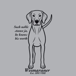 Noble Stance – Weimaraner - Thread Project Kids Epic Tee Design