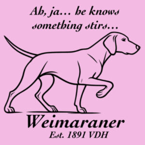 Something Stirs – Weimaraner - Thread Project Kids Epic Tee Design
