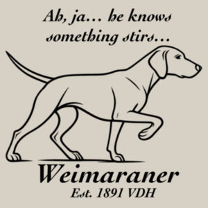 Something Stirs – Weimaraner - Thread Project Unisex Epic Tee Design