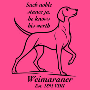 Knows His Worth – Weimaraner - Thread Project Kids Epic Tee Design
