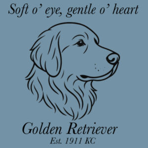Gentle o’ Heart – Golden Retriever - AS Colour Denim Carrie Tote Design