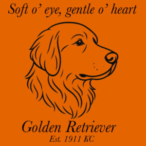 Gentle o’ Heart – Golden Retriever - Thread Project Youth Epic Tee Design