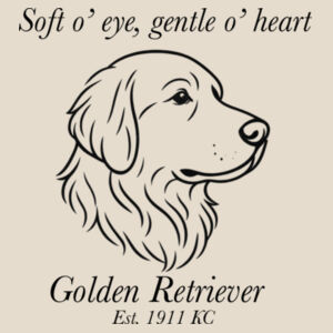 Gentle o’ Heart – Golden Retriever - AS Colour Class Two-Tone Cap Design
