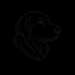 Gentle o’ Heart – Golden Retriever - Inner Coloured Mug Design