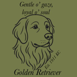 Loyal o’ Soul – Golden Retriever - AS Colour Bucket Hat Design