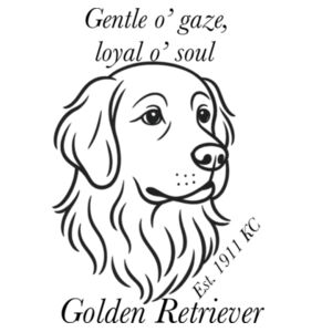 Loyal o’ Soul – Golden Retriever - Cheese Board Design