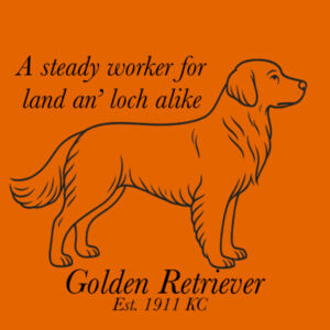 Land an’ Loch Alike – Golden Retriever - Thread Project Kids Epic Tee Design