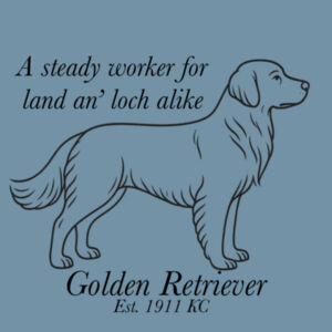 Land an’ Loch Alike – Golden Retriever - AS Colour Denim Carrie Tote Design