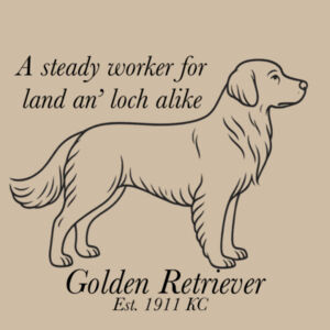 Land an’ Loch Alike – Golden Retriever - AS Colour Nylon Bucket Hat Design