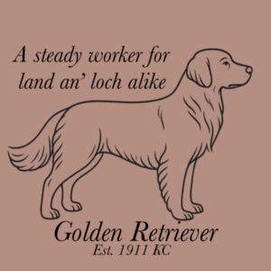 Land an’ Loch Alike – Golden Retriever - AS Colour Bucket Hat Design