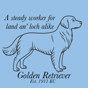 Land an’ Loch Alike – Golden Retriever - AS Colour Frame Nylon Cap Design