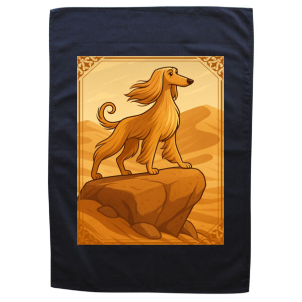 Desert Gazer  - Black Tea Towel Thumbnail