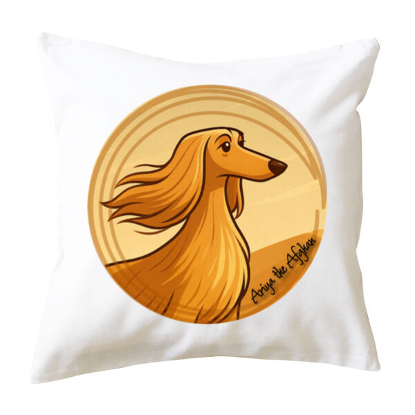 Ariya the Afghan - Cushion cover Thumbnail
