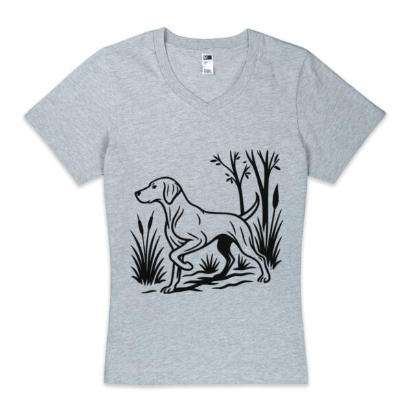 “On Point”  - Thread Project Womens Eden V-Neck Tee Thumbnail