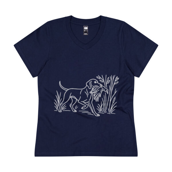 “The Retriever” - Thread Project Womens Eden V-Neck Tee Thumbnail